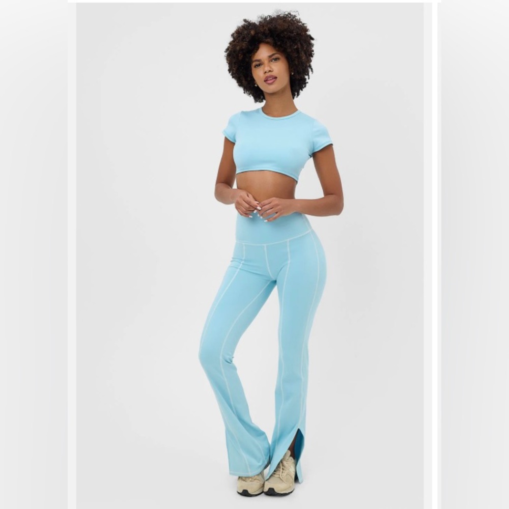 Frankie’s Bikinis light blue set